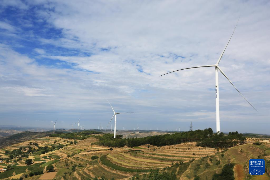 陇中黄土高原崛起风电基地(图1)
