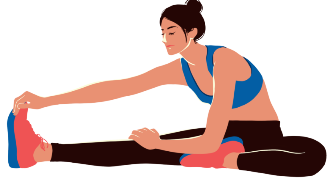 千库网_拉伸锻炼女孩_元素编号11656082.png