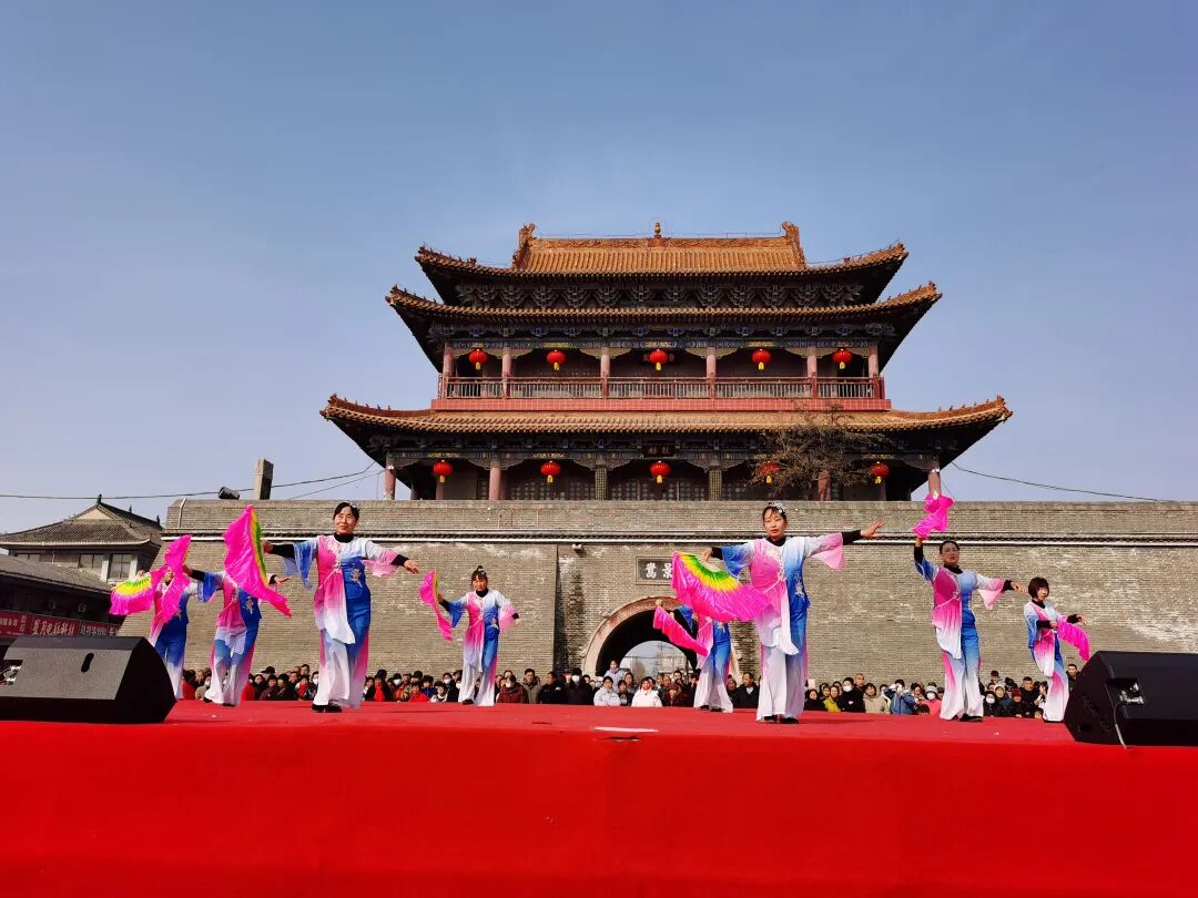 磁县鼓楼广场。磁县县委宣传部供图