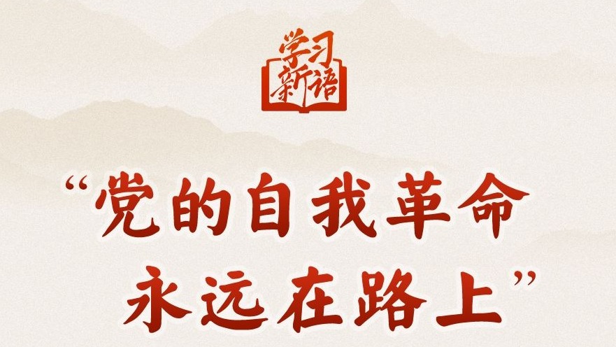 学习新语｜“党的自我革命永远在路上”