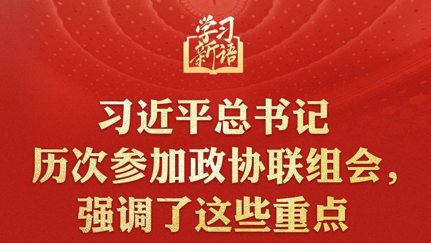 习近平总书记历次参加政协联组会，强调了这些重点