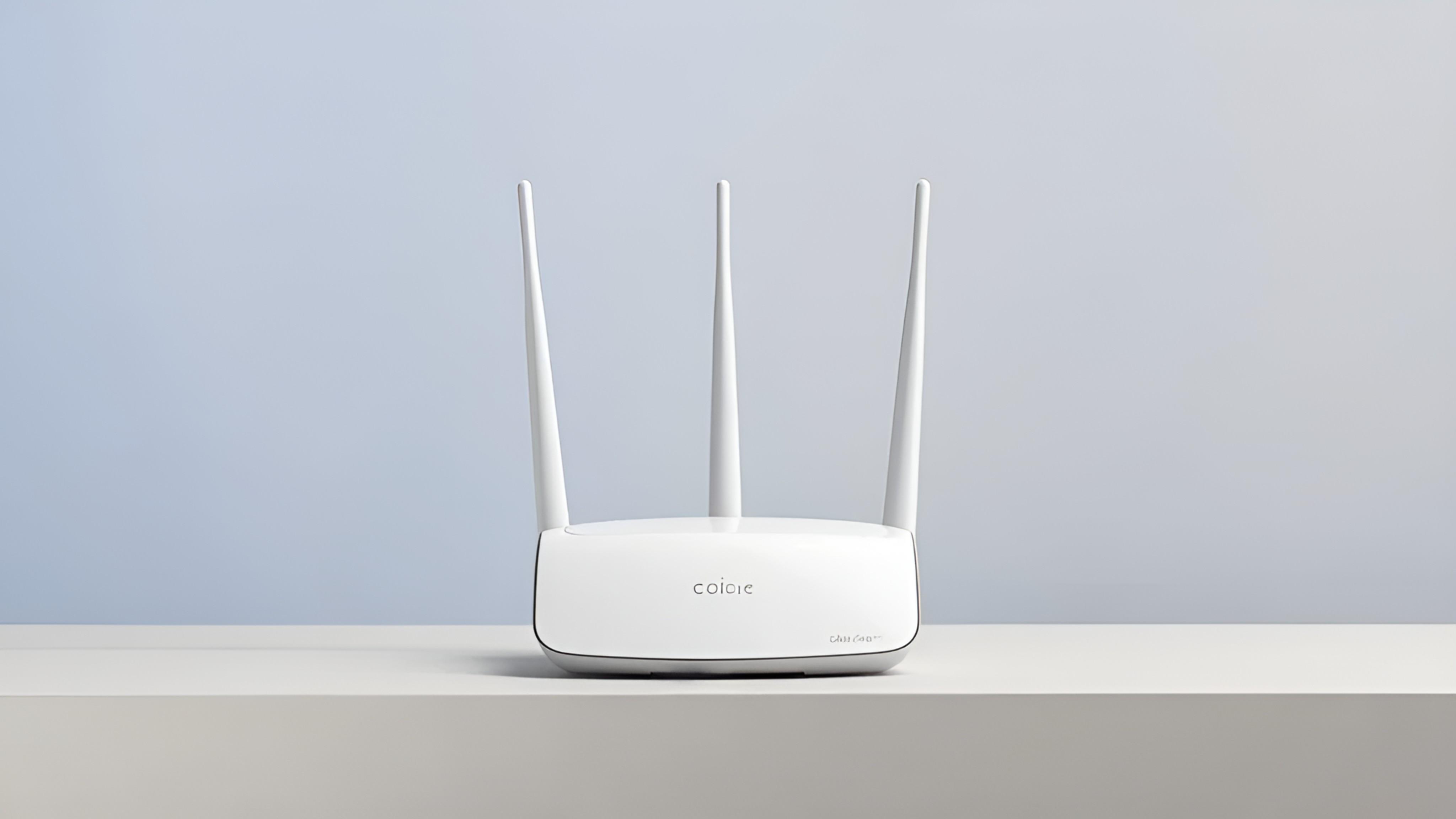 家电简约现代风白色路由器蓝色背景插画（商业使用）.jpg