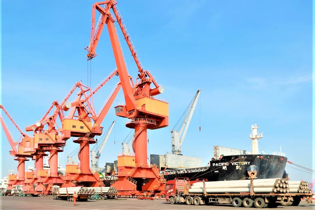 营口港六公司这项作业创新高