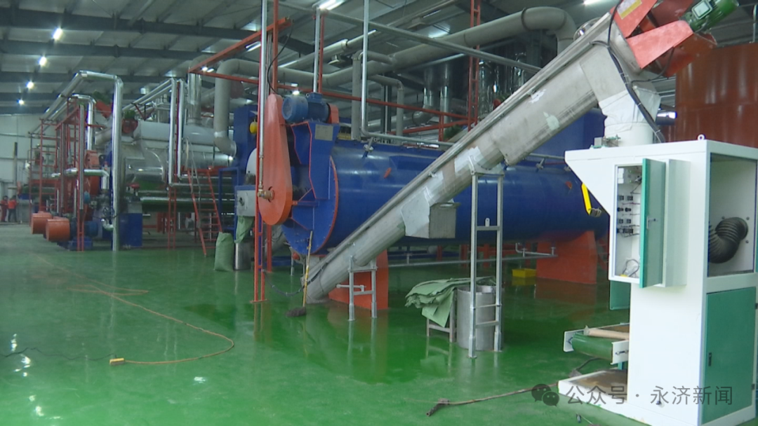 奋进正当时】永济市大象农牧有限公司肉骨粉生产线项目进入设备调试