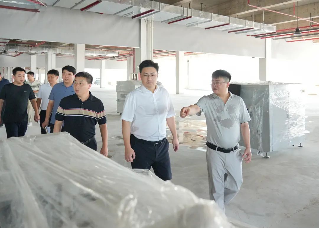 毛奇调研重点项目建设情况