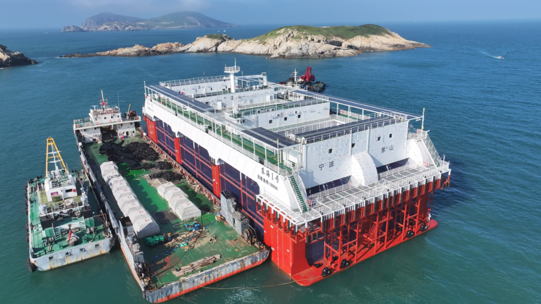 东海1号!全省首座移动"蓝色粮仓"象山投放!