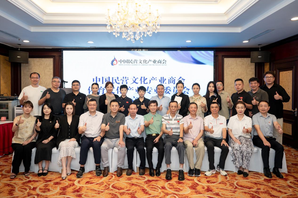 中国民营文化产业商会体育文化产业专业委员会在京正式成立