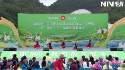 2025年中国农民丰收节农民群众庆丰收展演（酉阳会场）舞蹈表演《新疆是个好地方》